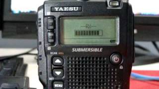 Yaesu VX8R Programing frequencies with software [upl. by Ahsehat]