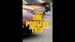 The Porsche Trio in Dubai [upl. by Normandy23]