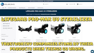 Update Lifegard ProMax UV Sterilizer 25 Watts  Ballast Issue Explained lifegardaquatics [upl. by Nodyl16]