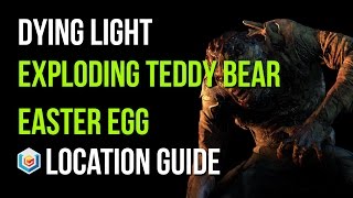 Dying Light Stasis Field Projector Blueprint Location Guide Exploding Teddy Bear Easter Egg [upl. by Olimpia]