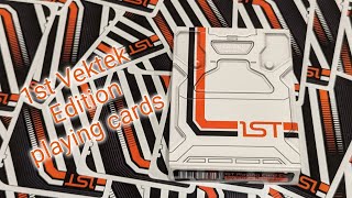 Daily deck review day 352  1st Vektek Edition playing cards By Chris Ramsay [upl. by Huxley]