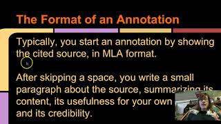 ENG 122 Annotated Bibliography Video [upl. by Berna]