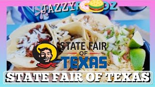 State Fair of Texas Mexican Food Mamacitas  Carnitas steak and Chicken [upl. by Ynnavoeg224]