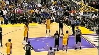 Finali NBA Lakers  76ers gara 2 2001 Tranquillo Buffa [upl. by Beauregard]