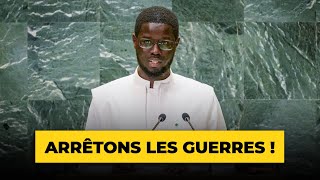 Le Président du Sénégal secoue lONU avec son discours [upl. by Ayekahs]