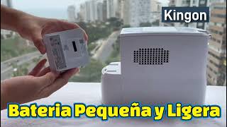 Concentrador de Oxigeno Portatil Kingon P2E6 [upl. by Nomaid]