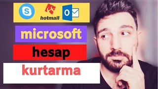 Microsoft Hesap Kurtarma  Outlook veya Hotmail  Microsft Hesap Şifremi Unuttum [upl. by Alikam107]