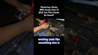 Restoring a Rusty 1992 Honda Civic SI EG Can This Classic Be Saved [upl. by Singband]