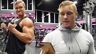 HUR TRÄNAR JAG ARMAR  Biceps amp Triceps Workout [upl. by Roldan849]