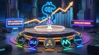 Top 5 New Cryptocurrencies to Explode in 2024 Huge Investment Opportunities [upl. by Schnurr]