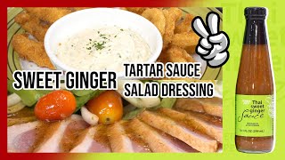 Trader Joes EP02  Sweet ginger tartar sauce amp Sweet ginger salad dressing [upl. by Inanuah243]