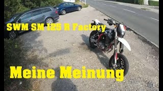 SWM SM 125 R MotoVlog  Bernards Motorrad Service  Testfahrt [upl. by Adanar]