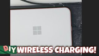 MICROSOFT SURFACE DUO 2 DIY WIRELESS CHARGING 20 SOLUTION [upl. by Brandi]