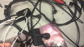 Mercedes C36 AMG wiring harness repair [upl. by Htebesile]