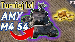 AMX M4 54 uniwersalna maszynka na turnieje 1v1 wot tournaments [upl. by Annoyk406]