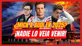 Binotto CONFIRMA ineteres en MICK SCHUMACHER para AUDI en 2025 [upl. by Hasin673]