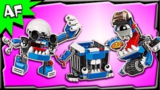 Lego Mixels MCPD Series 7 Kuffs Busto Tiketz Build Review 41554 41555 41556 [upl. by Arodnap958]