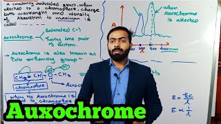 Auxochrome  UVVisible spectroscopy [upl. by Omar]