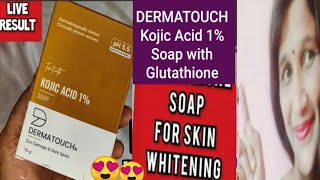 Dermatouc Kojic Acid 1 Soap  Skin Whitening Soap  Kozicare Skin Whitening Soapfairness [upl. by Dream]