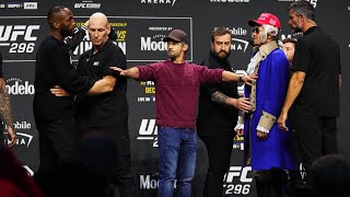 UFC 296 PreFight Press Conference Highlights [upl. by Happy378]