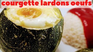 Recette Originale De Courgette Farcie Au Four [upl. by Itsirc]