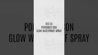 Test de porosidad con Glow Waterproof Spray  Salerm Cosmetics [upl. by Heimer58]