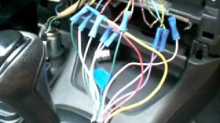 JVC Headunit InstallNO HARNESS [upl. by Dnomar580]