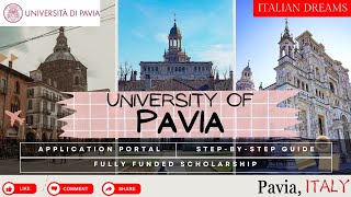 Pavia University  How to Apply  Pavia Italy  2024 Intake  StepbyStep Guide studyabroad italy [upl. by Aitahs936]