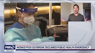 US declares monkeypox outbreak a public health emergency [upl. by Eckblad]