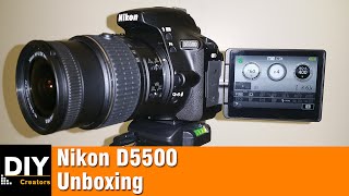 Nikon D5500 Unboxing [upl. by Boni]