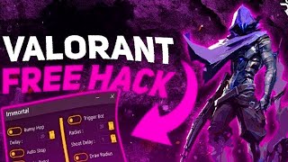 🔥 Valorant FREE CHEAT  UNDETECTABLE VALORANT HACK  AIM  WH  ESP [upl. by Elyag]