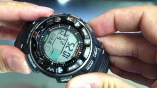 Casio Pathfinder Protrek Solar Power Watch PRG2501 [upl. by Ariek]