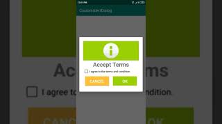 How to Create Custom AlertDialog in Android Studio  CustomAlertDialog  Android Coding [upl. by Salena]