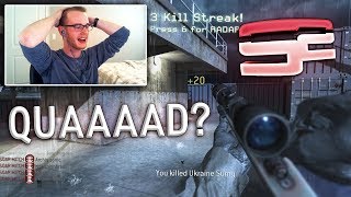 B2B2B QUAD FAILS COD4 Quad Headshot Feed [upl. by Yarrum323]