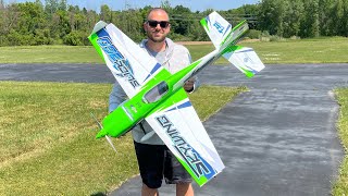 SkyWing 48” Slick 360 Maiden Flight [upl. by Hollington577]