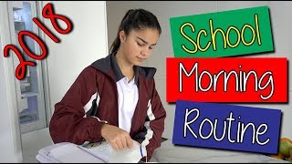 School Morning Routine for 2018  Graces Room [upl. by Ancilin]