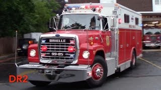 Fire Trucks Responding Compilation Part 14 [upl. by Dafodil]