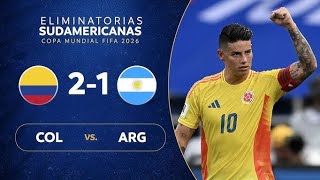 Argentina vs Colombia 12  All Goals amp Highlights  2024 [upl. by Cherish]