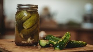 The Quickest Homemade Pickles Ever  Refrigerator Pickle Recipe [upl. by Carper463]