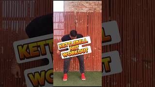 Kettlebell HIIT workout at home kettlebell hiitworkout homeworkout hiit [upl. by Sell]