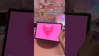 How I make my Samsung tablet cute amp aesthetic 💗 galaxy tab S9  homescreen wallpaper  android apps [upl. by Wesla]