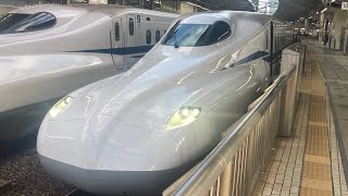 新幹線のぞみ11号N700S車窓右東京→岡山 東海道・山陽新幹線 東京730発博多行 [upl. by Adamek]