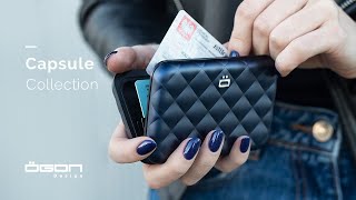 Quilted Button wallet by Ögon Design [upl. by Tertia923]