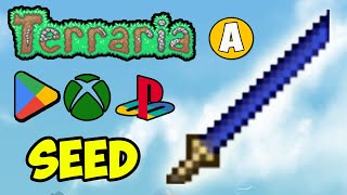 Terraria how to get MURAMASA fast SEED for 14495 Android XBOX One PS 4 Switch [upl. by Aienahs]