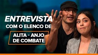 Alita  Anjo de Combate  Entrevista EXCLUSIVA com o elenco  Ingressocom [upl. by Ellery]