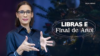 Sinais em LIBRAS Para o Fim do Ano 🎄🌟  Débora Libras [upl. by Hareehat]