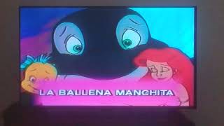 Cierre VHS La Sirenita La Ballena Manchita 1993 Argentina Gativideo [upl. by Saduj10]