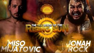 Jonah Rock vs Miso Mijatovic commento italiano Italy 17032018 [upl. by Nahtaj]