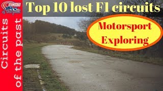 Top 10 lost F1 Circuits  Abandoned Formula One Tracks  Edition 1 [upl. by Ahgem]