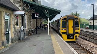 Machynlleth Station 1722 [upl. by Nivlem]